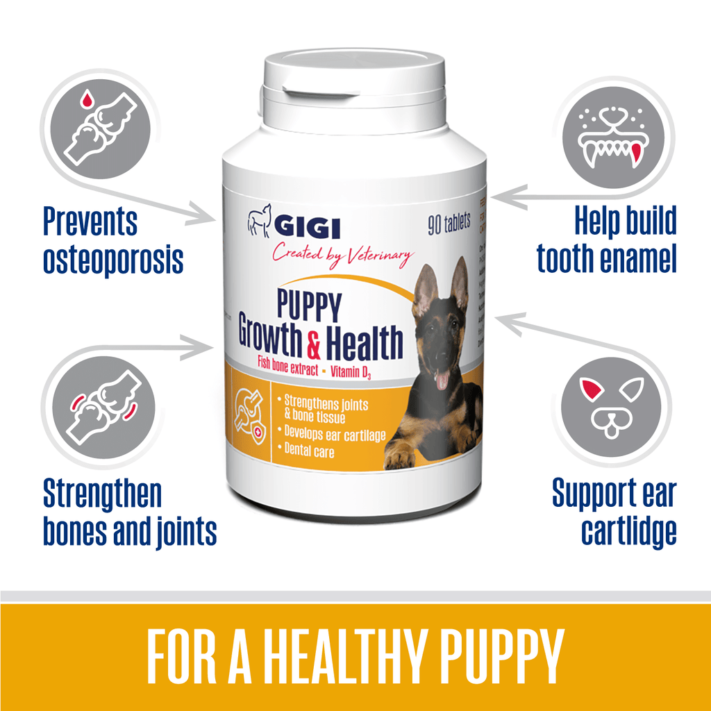 Puppy growth and health supplement